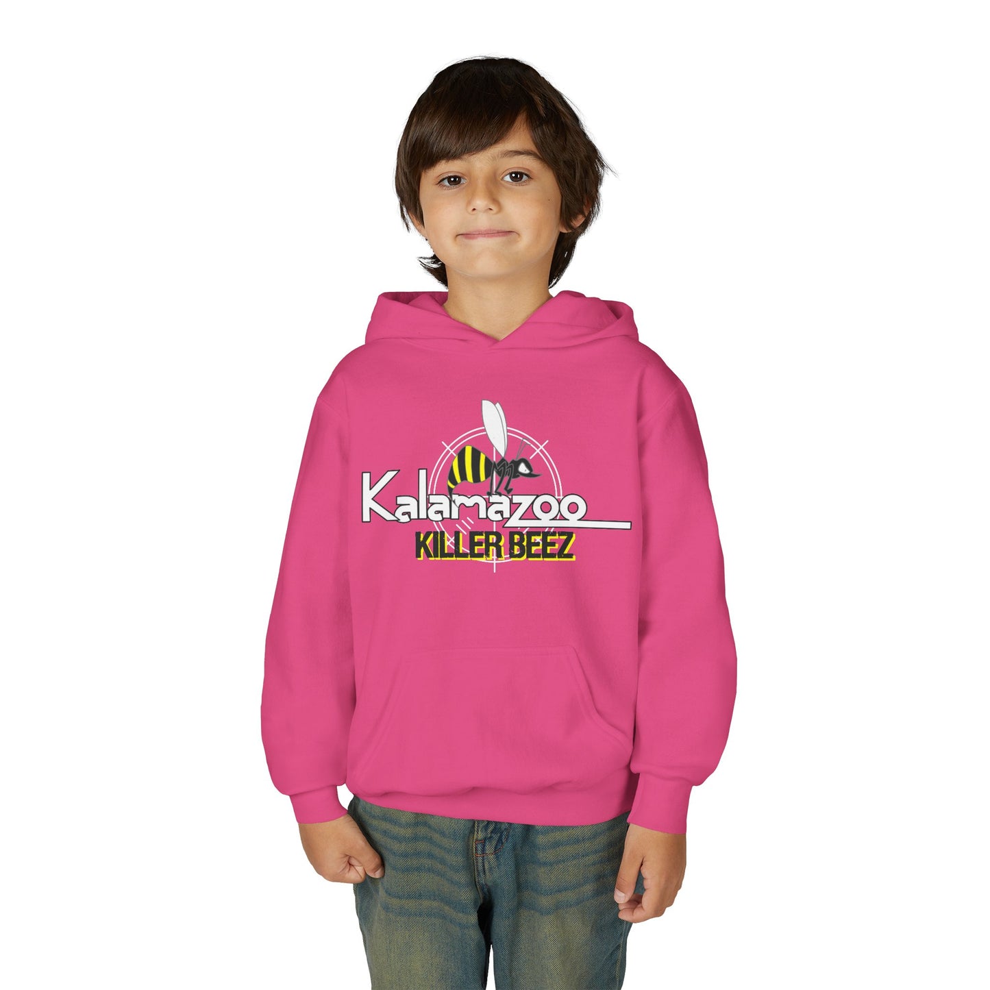 Youth Hoodie – Kalamazoo Killer Beez Logo Pullover