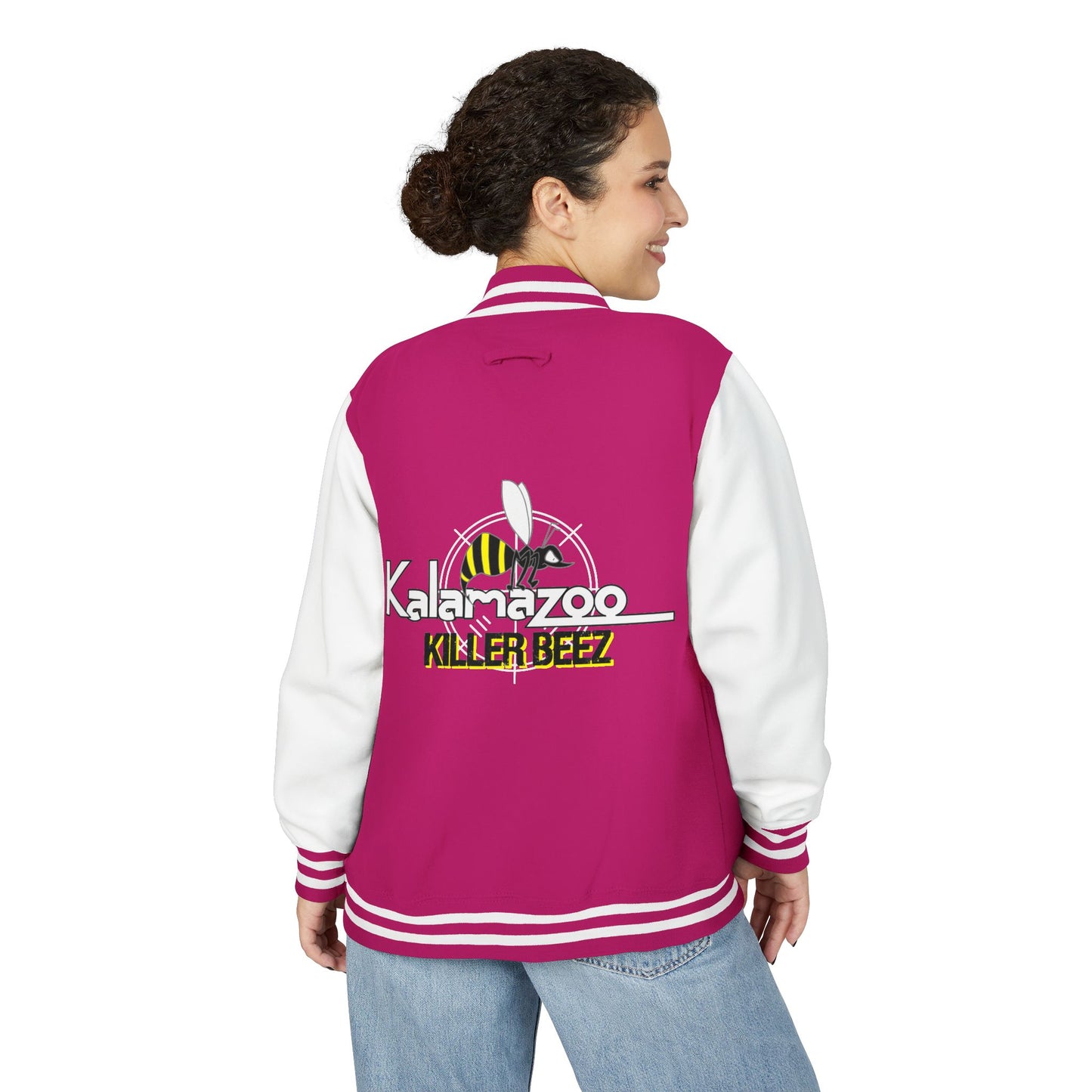 Letterman Jacket — Kalamazoo Killer Beez Varsity Bomber