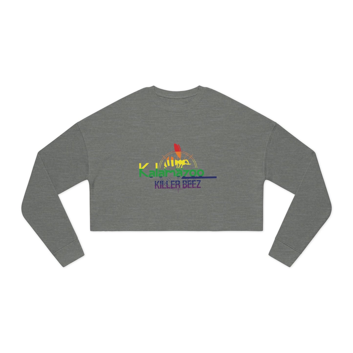 Cropped Sweatshirt — Vintage Surf Logo "Killer Beez"