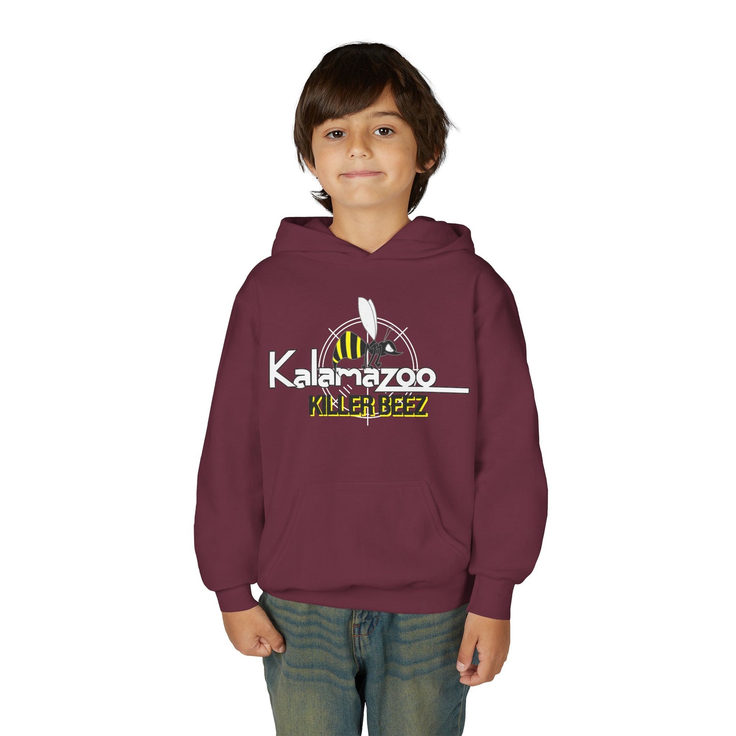 Youth Hoodie – Kalamazoo Killer Beez Logo Pullover
