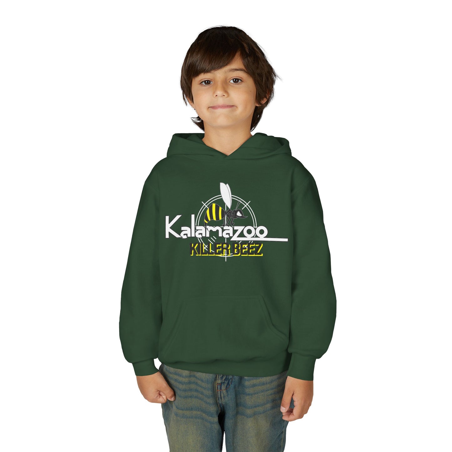 Youth Hoodie – Kalamazoo Killer Beez Logo Pullover