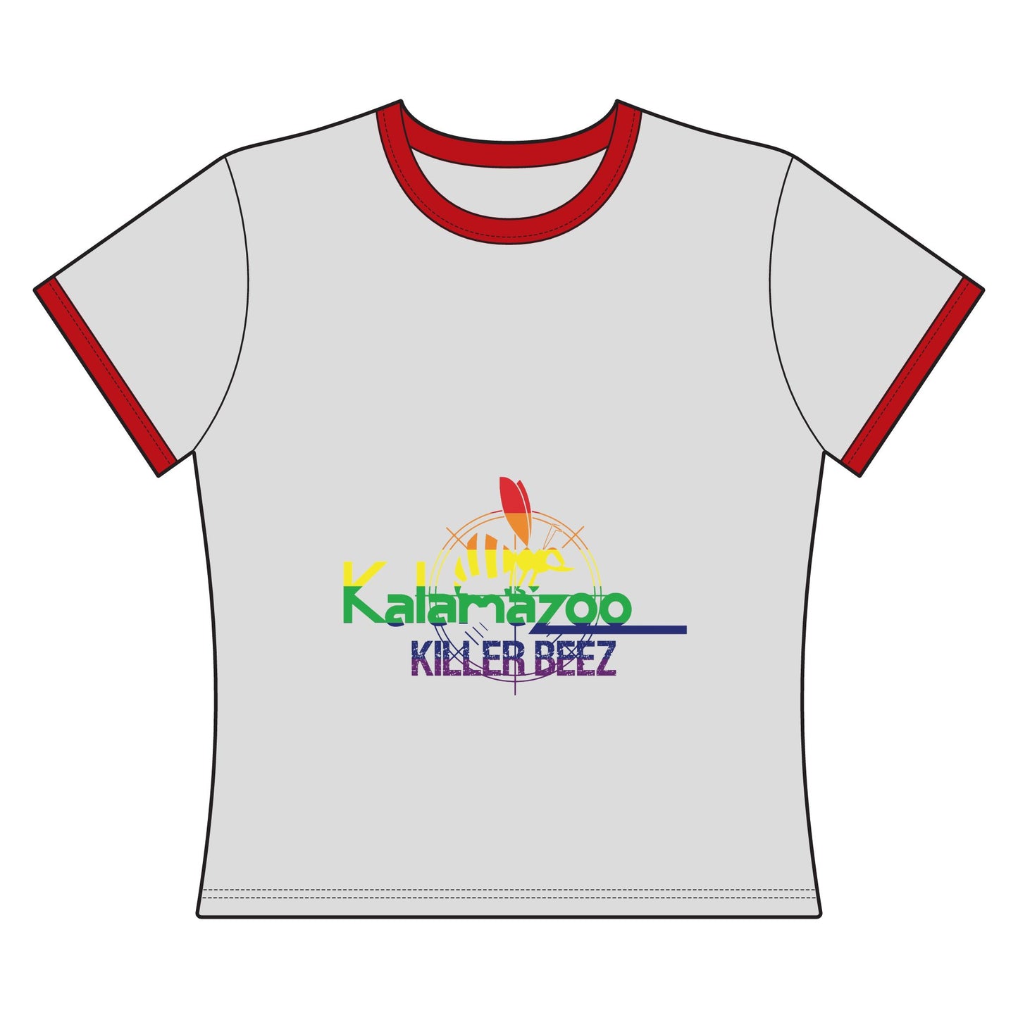 Pride Beez Women's Ringer Tee