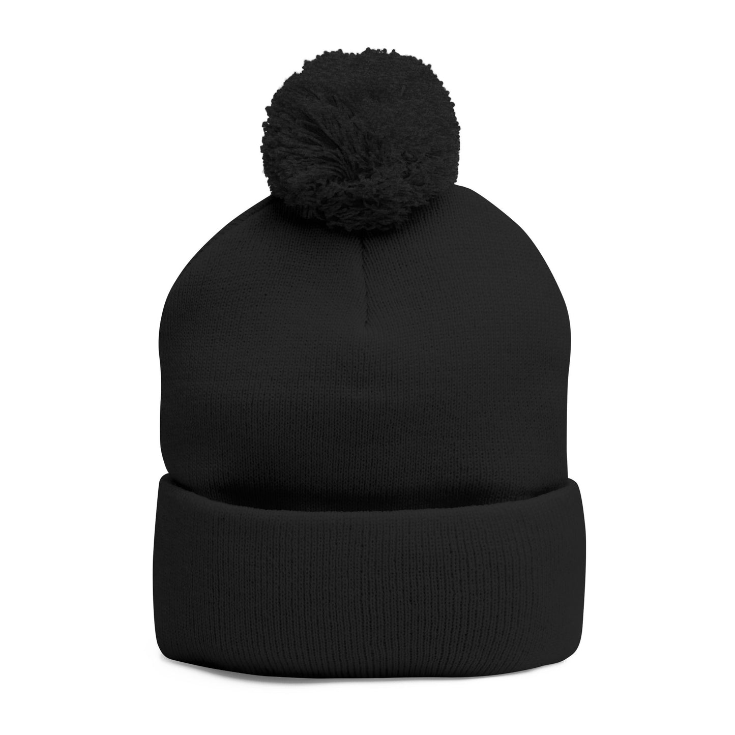 Killer Beez Embroidered Pom-Pom Knit Cap
