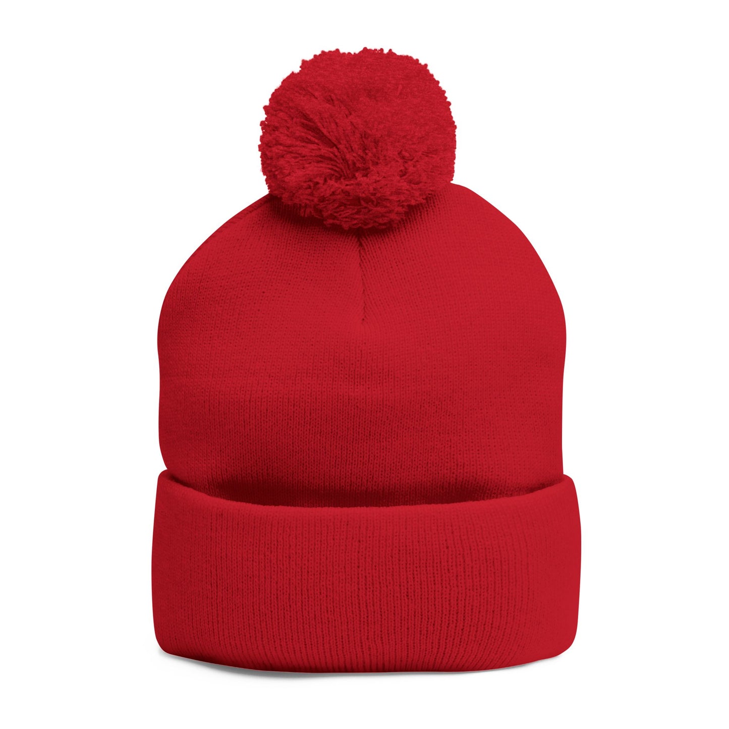 Killer Beez Embroidered Pom-Pom Knit Cap