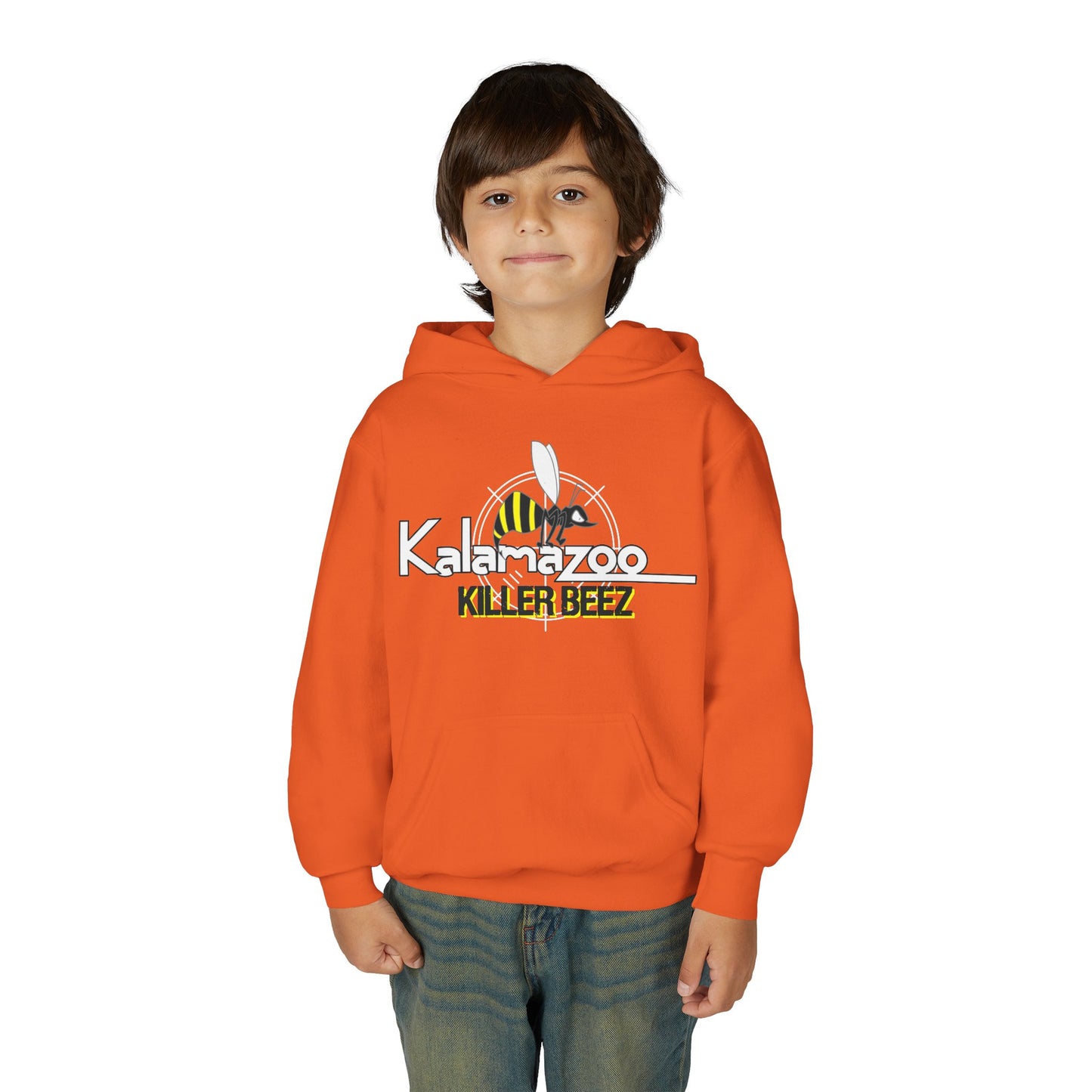 Youth Hoodie – Kalamazoo Killer Beez Logo Pullover