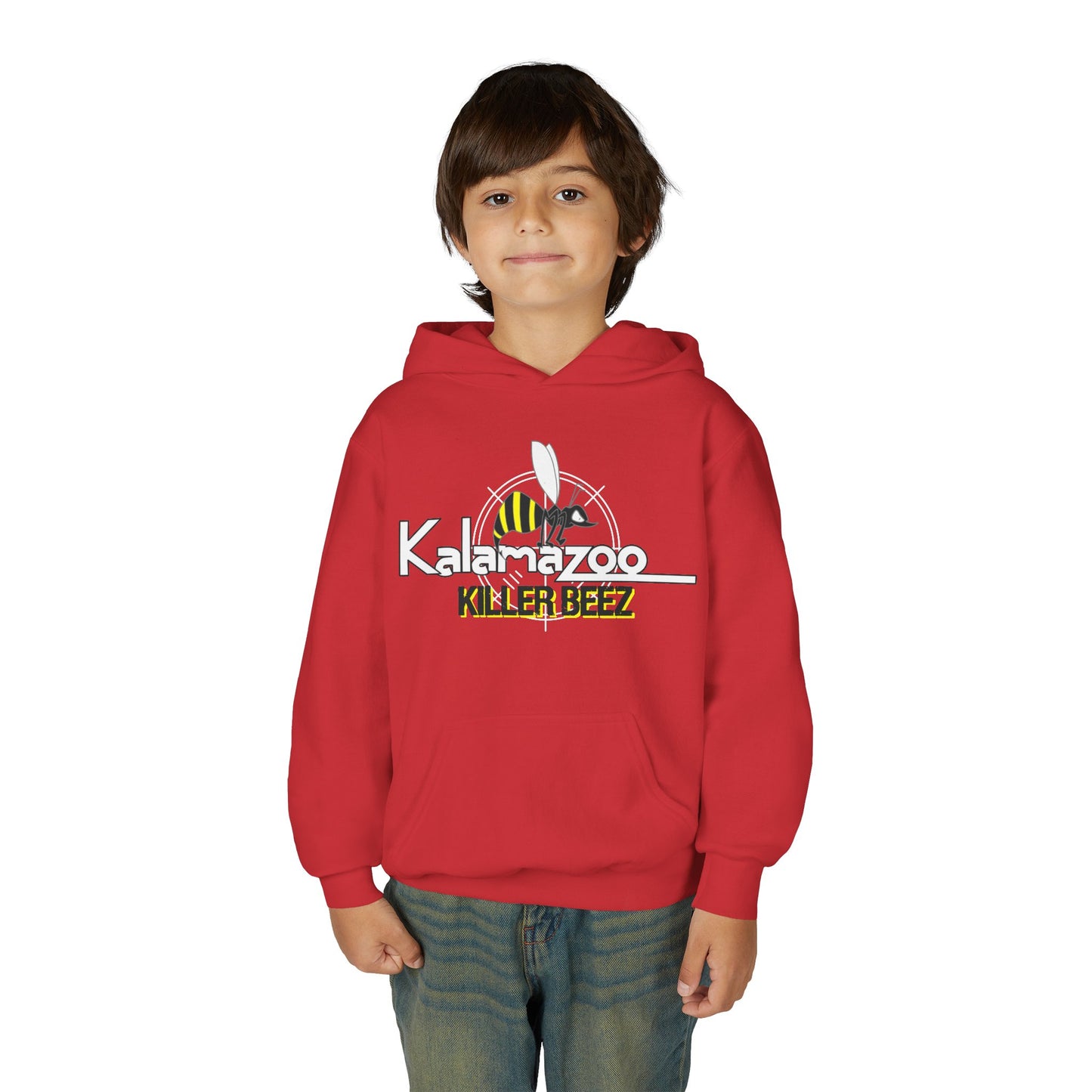 Youth Hoodie – Kalamazoo Killer Beez Logo Pullover