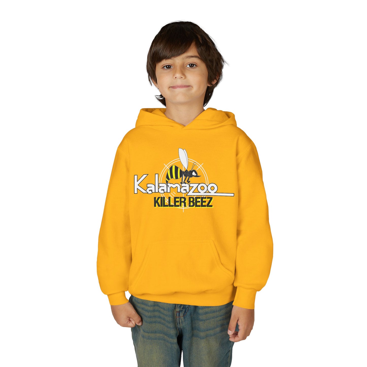Youth Hoodie – Kalamazoo Killer Beez Logo Pullover