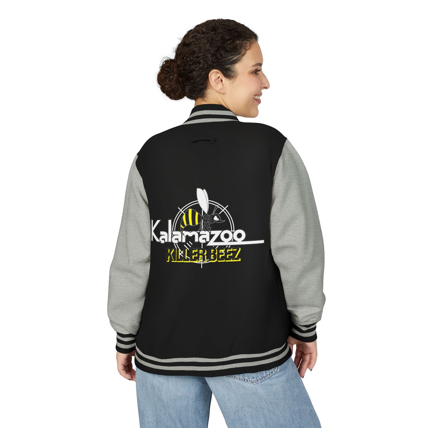 Letterman Jacket — Kalamazoo Killer Beez Varsity Bomber