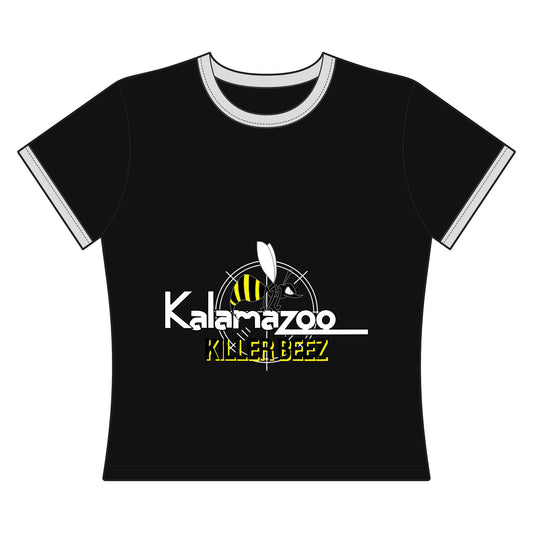 Kalamazoo Killer Beez Women's Ringer Tee