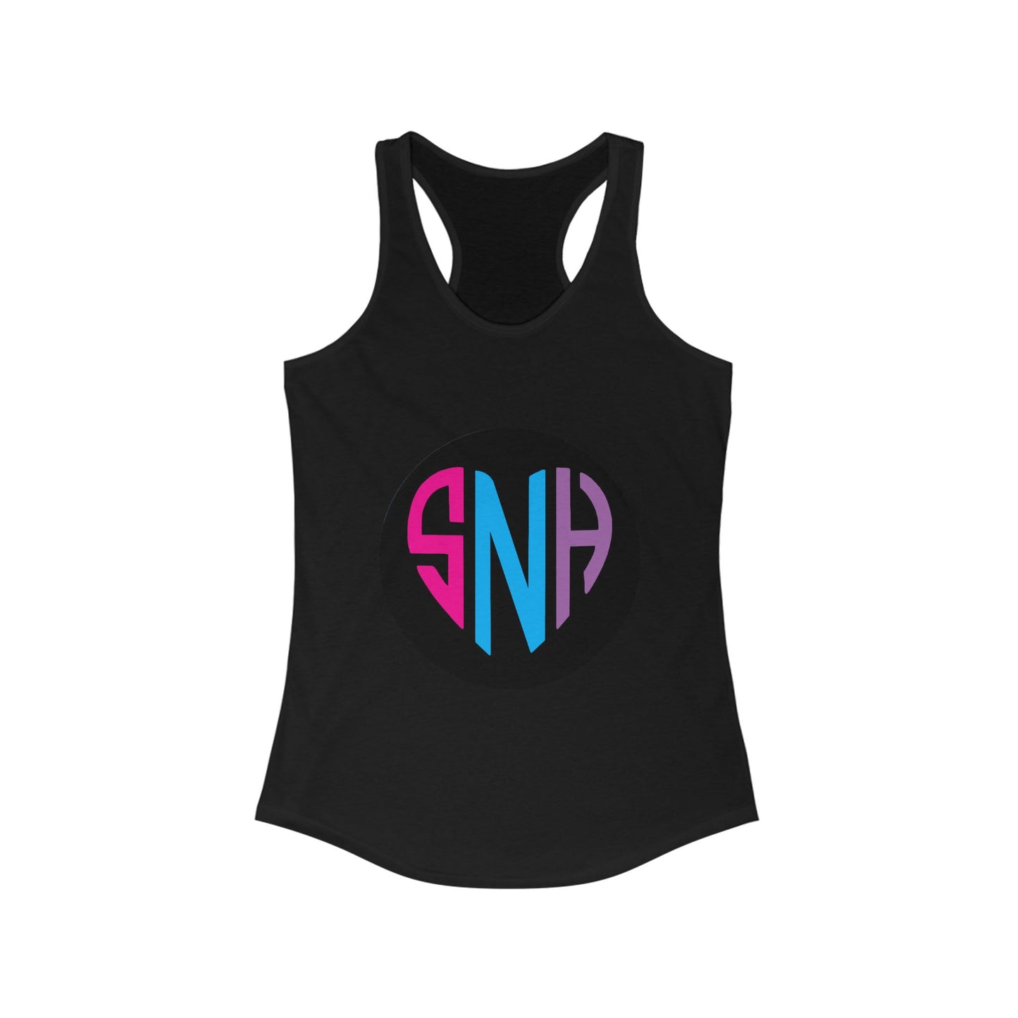 SNH Logo-Women's Ideal Racerback Tank