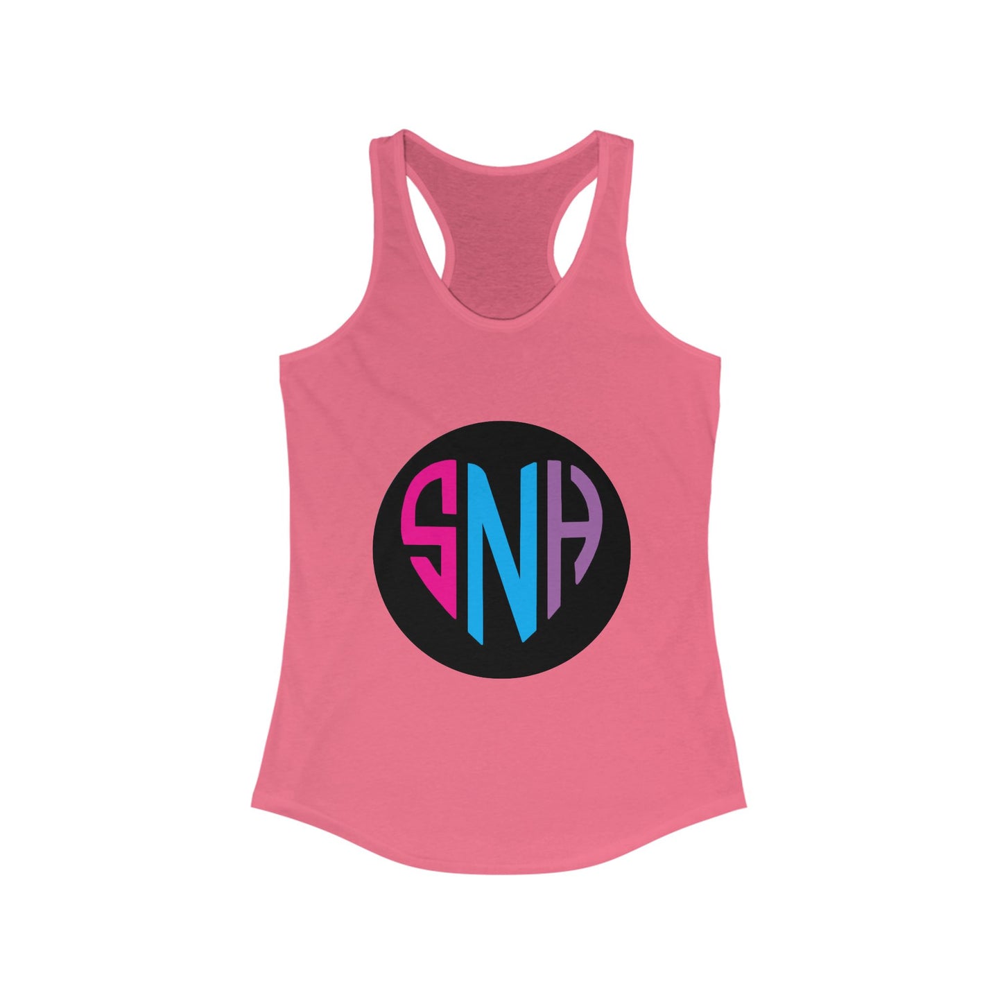 SNH Logo-Women's Ideal Racerback Tank
