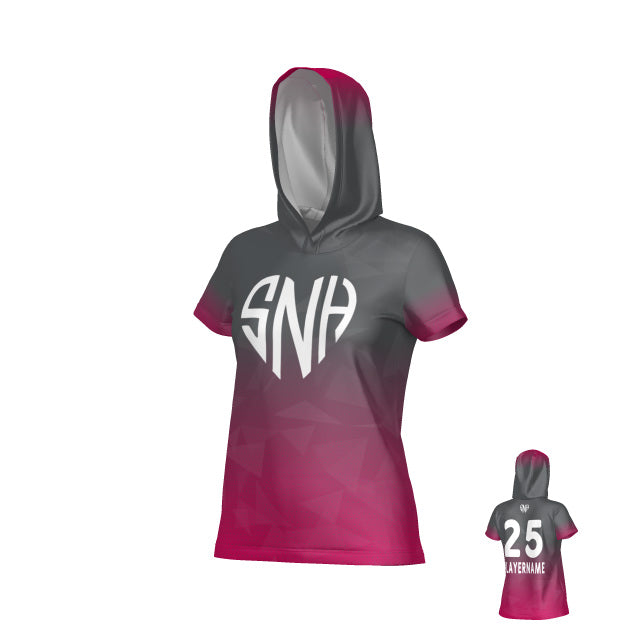 Womens Phoenix SS Hooded Tee