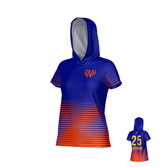 Womens Phoenix SS Hooded Tee