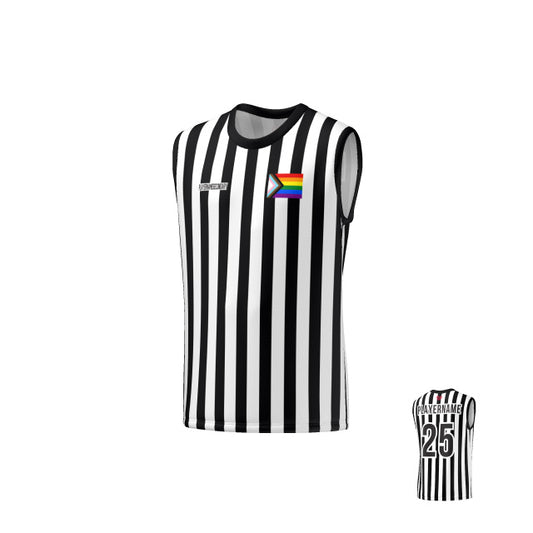Men's Single Sided Sleeveless Official Jersey