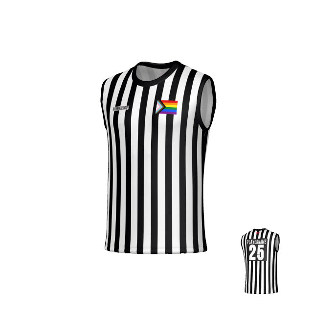 Men's Single Sided Sleeveless Official Jersey